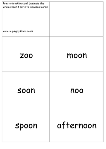 Phonic Resources for  Vowel Digraphs