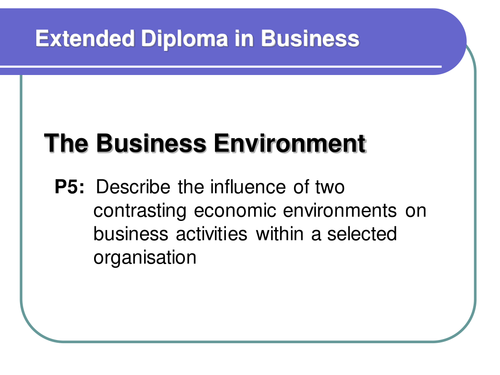 Business Cycle - An Introduction