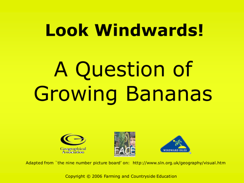Look Windwards: Fairtrade in the Windward Isles