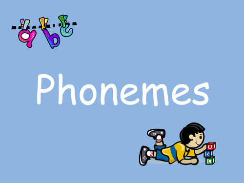 Jolly Phonics Large Size 'Phoneme' slideshow