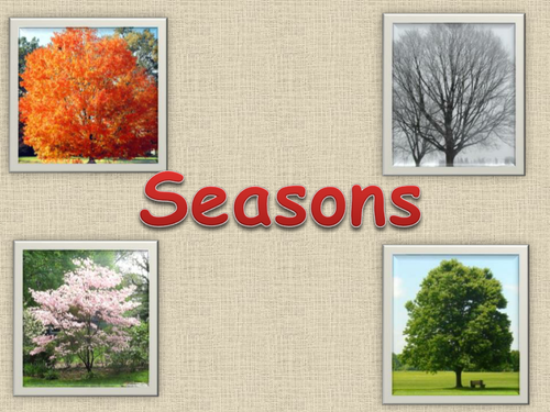 Seasons Powerpoint Presentation