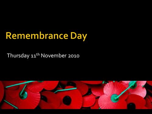 What is a hero? Remembrance Day (2010)