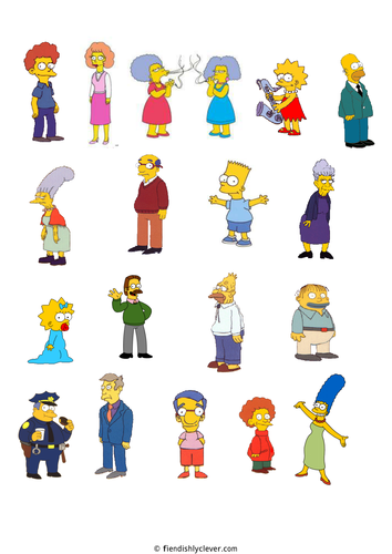 BTEC Applied Science: Simpsons Family | Teaching Resources