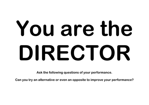 Being the Director