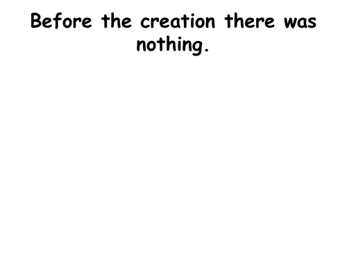 Creation story (Bible)