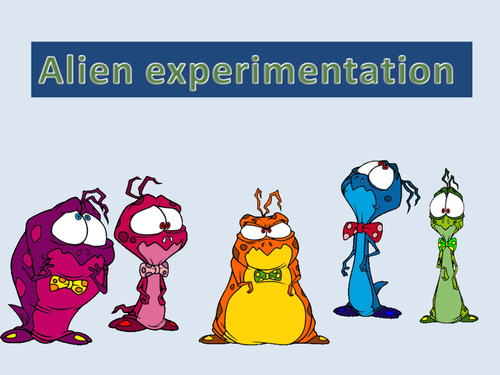 Scatter Graphs with Aliens