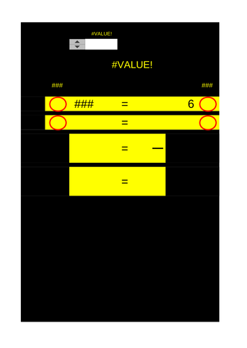 Interactive Solving Equations - KS3/GCSE