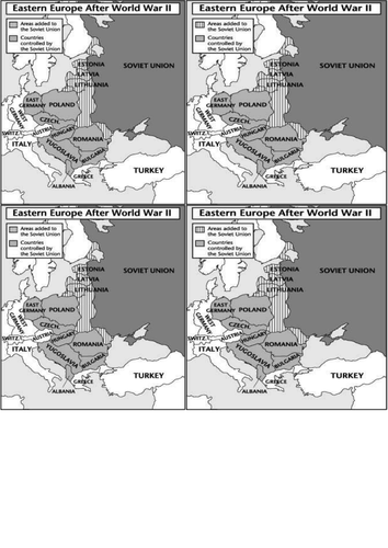 Stalins control over Eastern Europe