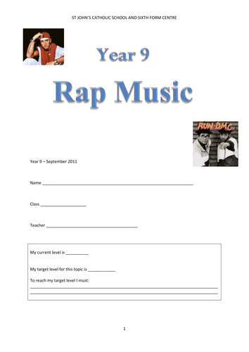 Rap And Hip Hop Teaching Resources