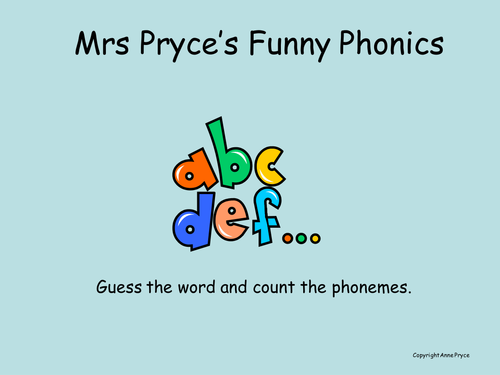 Mrs Pryce's phonics-ir and ur.