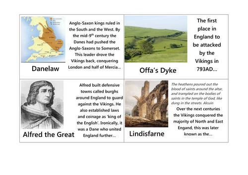 Introduction to Anglo-Saxon England cards