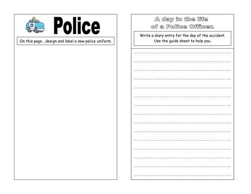 Design a New Police Uniform and Diary