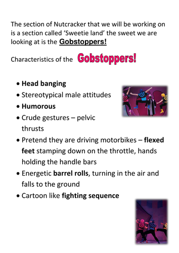Nutcracker! - Gobstoppers Characters