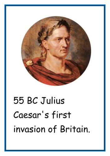 Romans Timeline-Key British Events