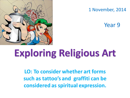 Exploring Religious Art through graffiti