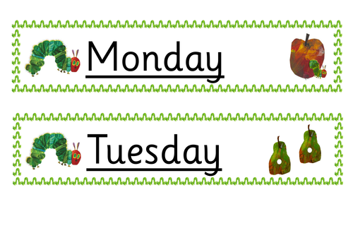 Days of the Week