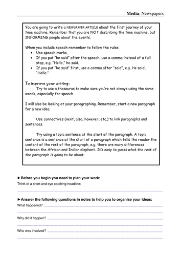 Year 9 English Booster SoW - Writing styles