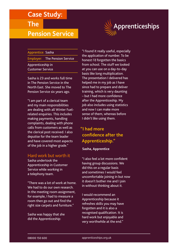 Case Study: The Pension Service