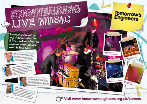 Engineering Concert Poster