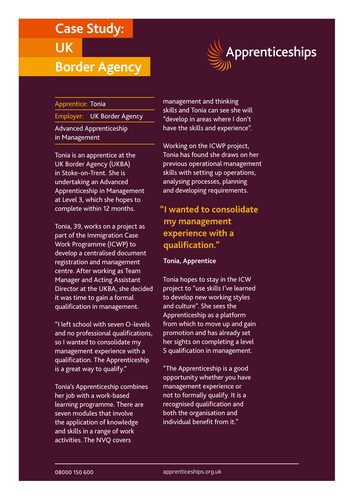 Case Study: UK Border Agency