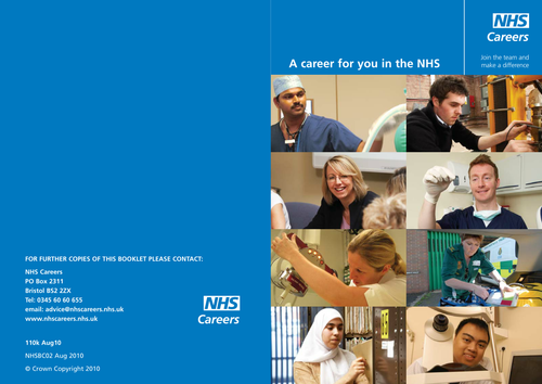 A Career for you in the NHS