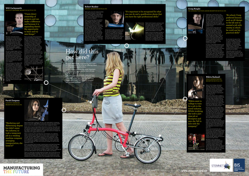 Brompton Bicycle STEM focus