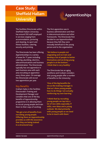 Case Study: Sheffield Hallam University