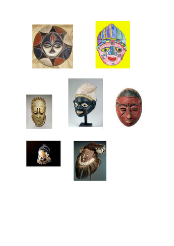 African masks