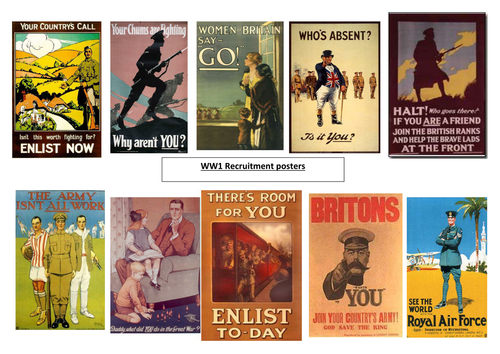 Recruitment WW1 | Teaching Resources