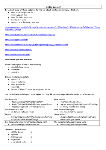 Holidays internet research