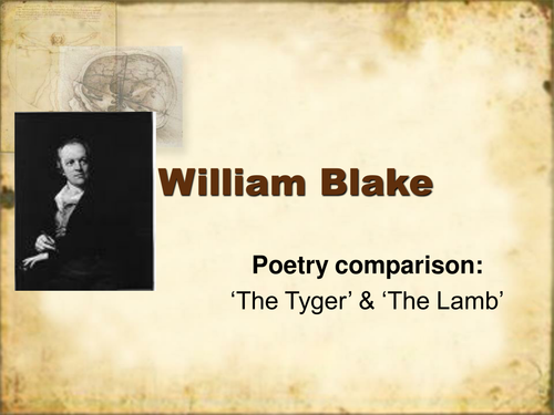 The Lamb And The Tyger Comparison