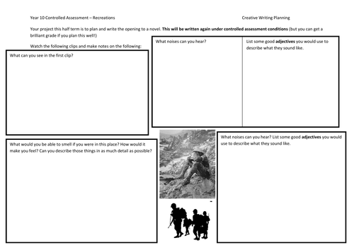 Recreations task using Mametz Wood | Teaching Resources