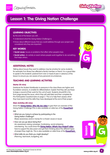 Giving Nation Challenge