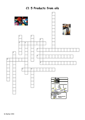 AQA C1 new spec crosswords