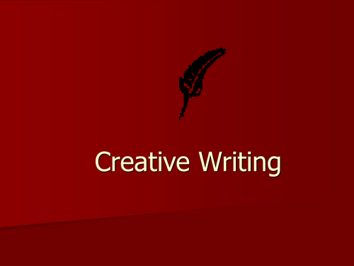 Creative Writing - Setting the Scene