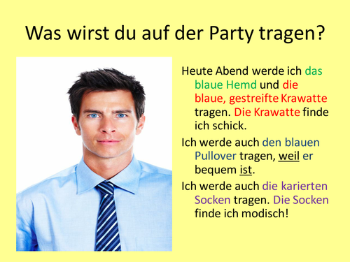 Was wirst du auf die Party tragen?