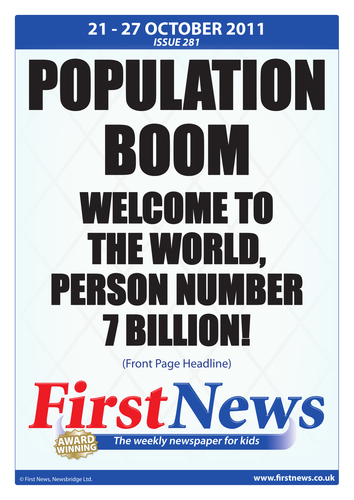 First News Weekly Headlines Posters 21st Oct