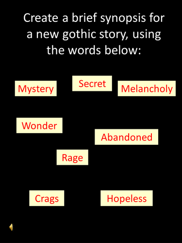 Intro to gothic (Wuthering Heights)