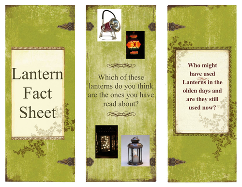 India Lantern fact sheet