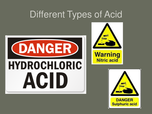 Different types of Acid Power Point