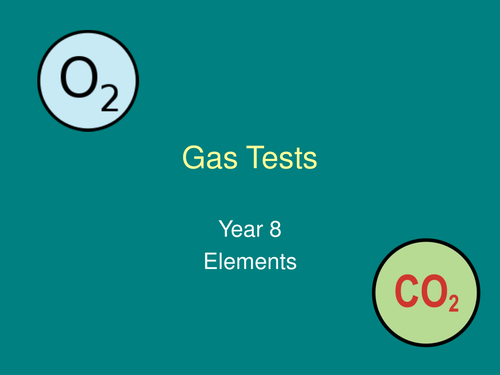 3 Common Gas Tests Power Point