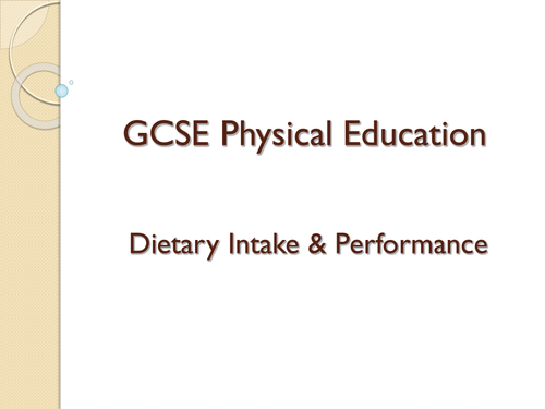 Edexcel GCSE PE - Topic 1.1.5
