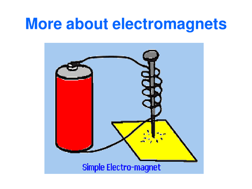 More about Electromagnets (Uses) Power Point