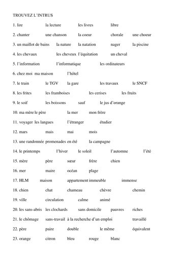 GCSE revision - commonly used catch-outs