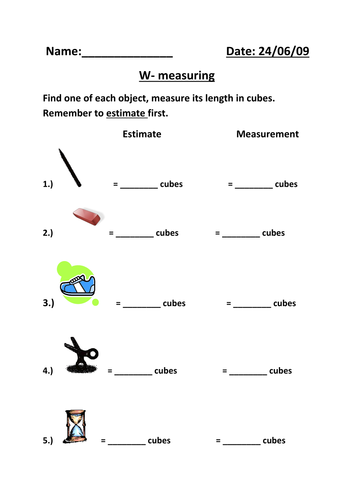Measuring length | Teaching Resources