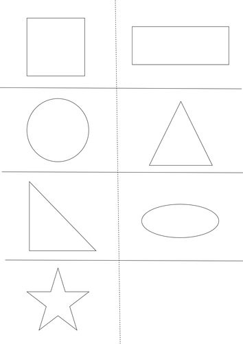 Recognising 2d shapes