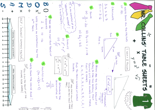 GCSE practice questions and revision notes