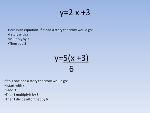 What is the story of the big equation