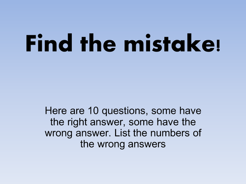 Find the mistake (decimal multiplication)