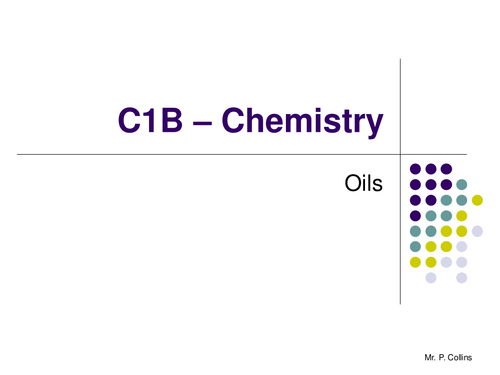 Chemistry C1B Revision - Part 2